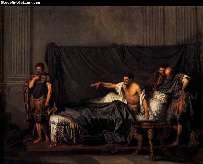 GREUZE, Jean-Baptiste Septimius Severus and Caracalla